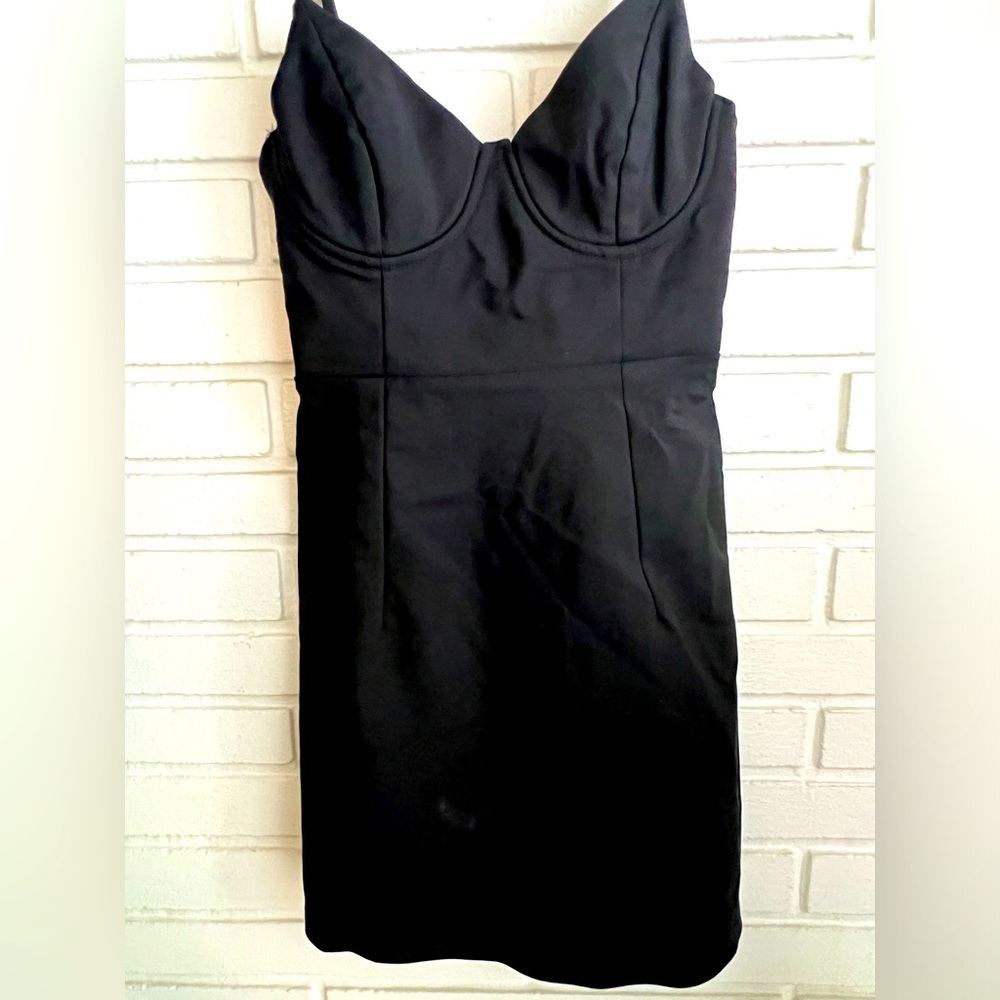 Princess Polly spaghetti strap fitted corset top fitted dress, worn once.
